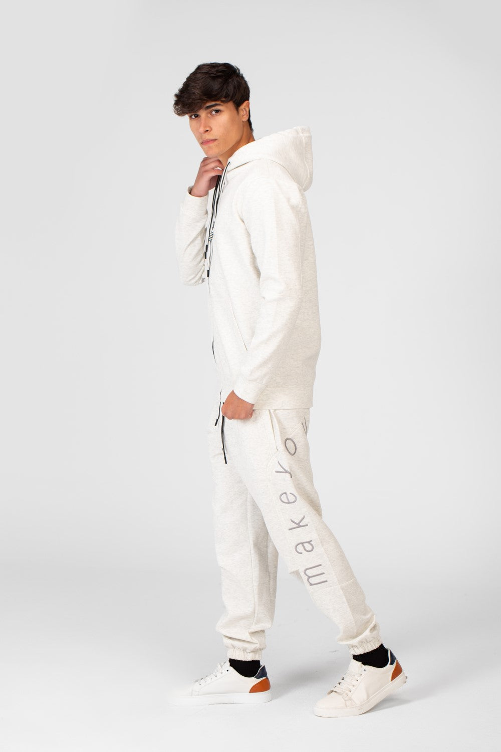 Men's Milton Training Suit Zippered Sweatshirt and Sweatpants