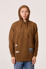 Men's Slim Fit Transparent Hood Pullover With Long Sleeves And Breathable Fabric