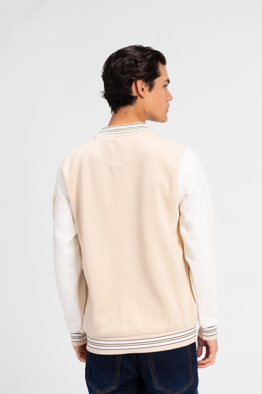 قميص بيسبول رجالي مطبوع بأكمام طويلة