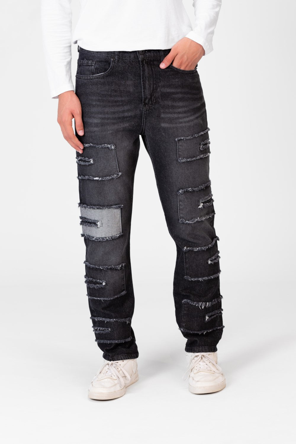 Men's Five Pockets Boyfriend Jeans Pants With A Modern Cut