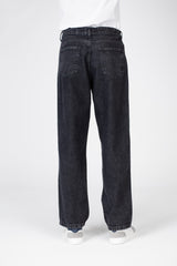 Men's Wide Leg Jeans Pants With Basic Details