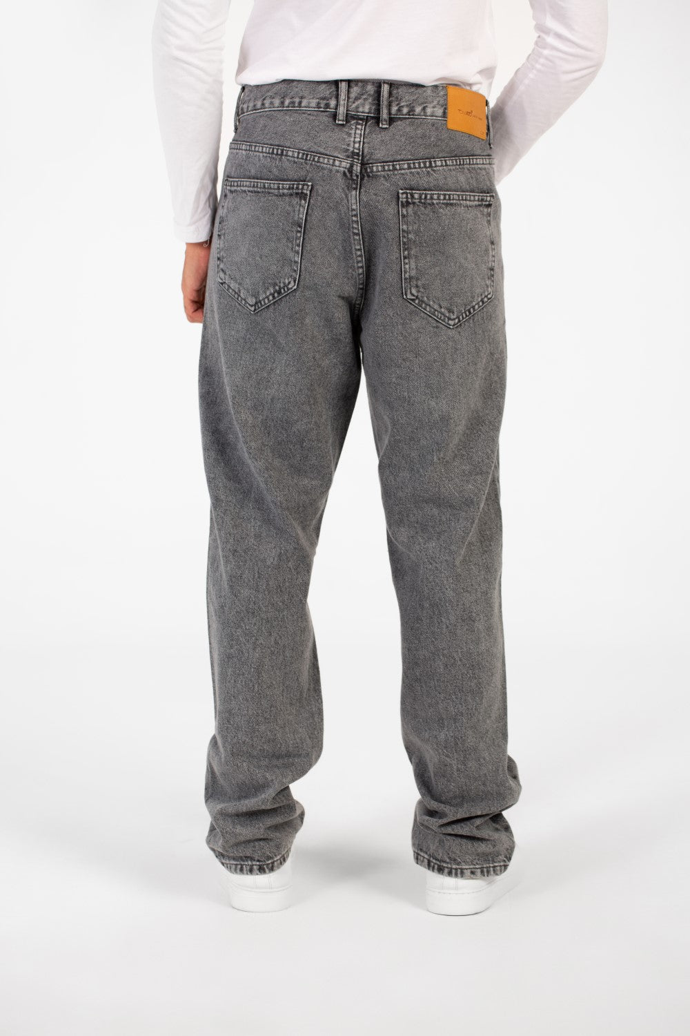 Men's Tomato Wide Leg Modern Design Five Pocket Jeans Pants