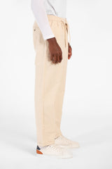 Men's Slim Fit Linen Drawstring Waist Pants High Quality Material With Pockets