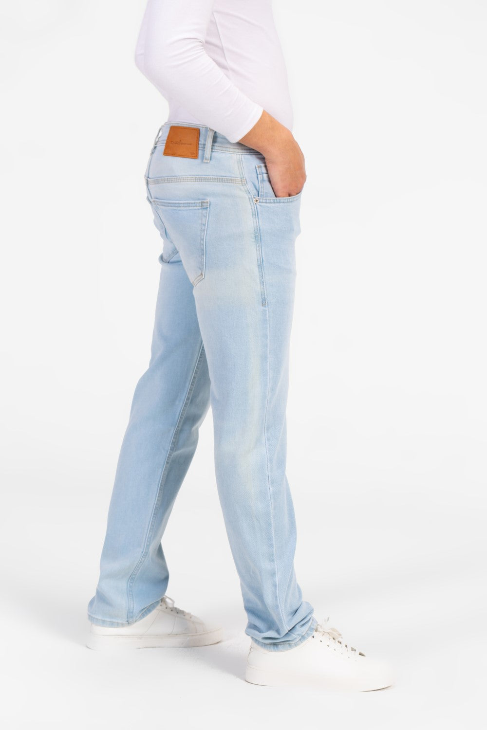 Men's Regular Fit Five Pocket Used Jeans Pants