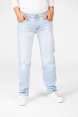 Men's Regular Fit Jeans Used Pants With Pockets