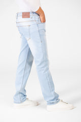Men's Regular Fit Jeans Used Pants With Pockets