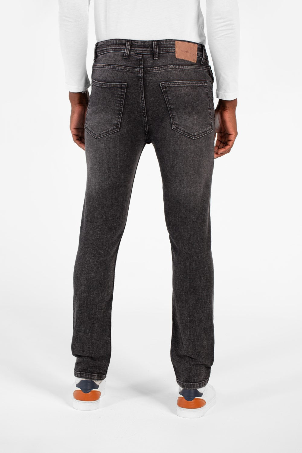 Men's Used Tomato Slim Fit Jeans Pants With Pockets