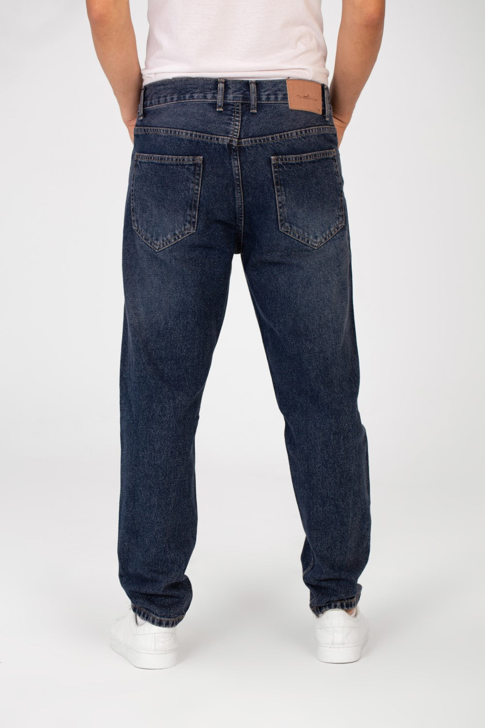 Men's Five Pockets Boyfriend Jeans Pants Trousers In Basic Details