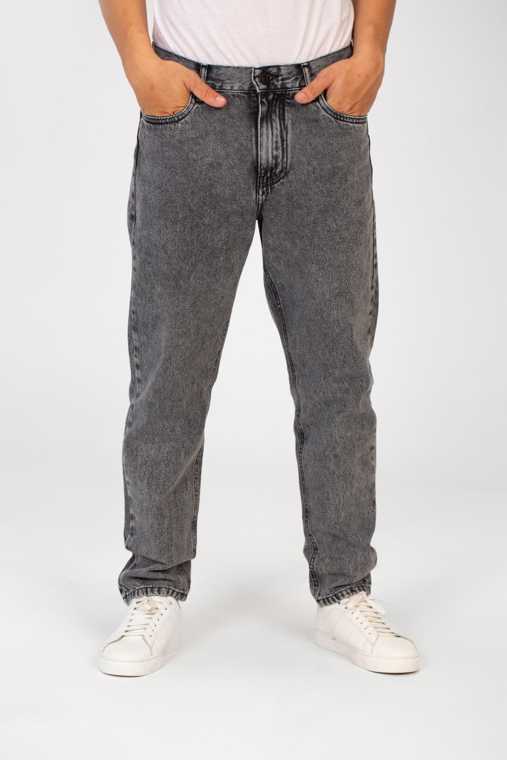 Men's Five Pockets Boyfriend Jeans Pants Trousers In Basic Details