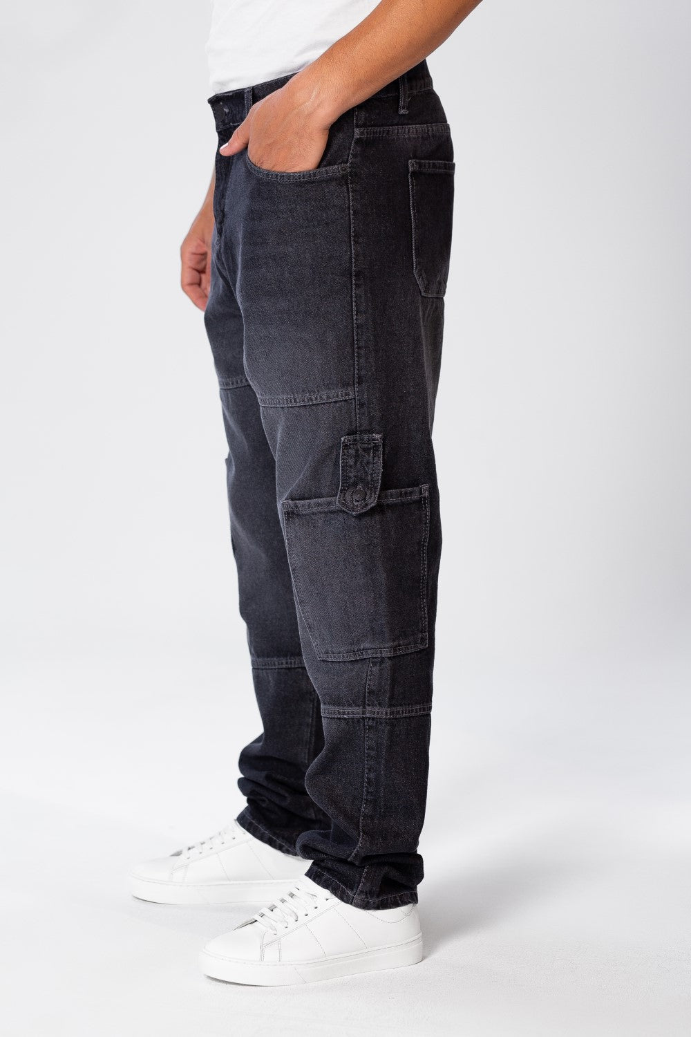 Men's Cargo Jeans Pants With A Modern Fit