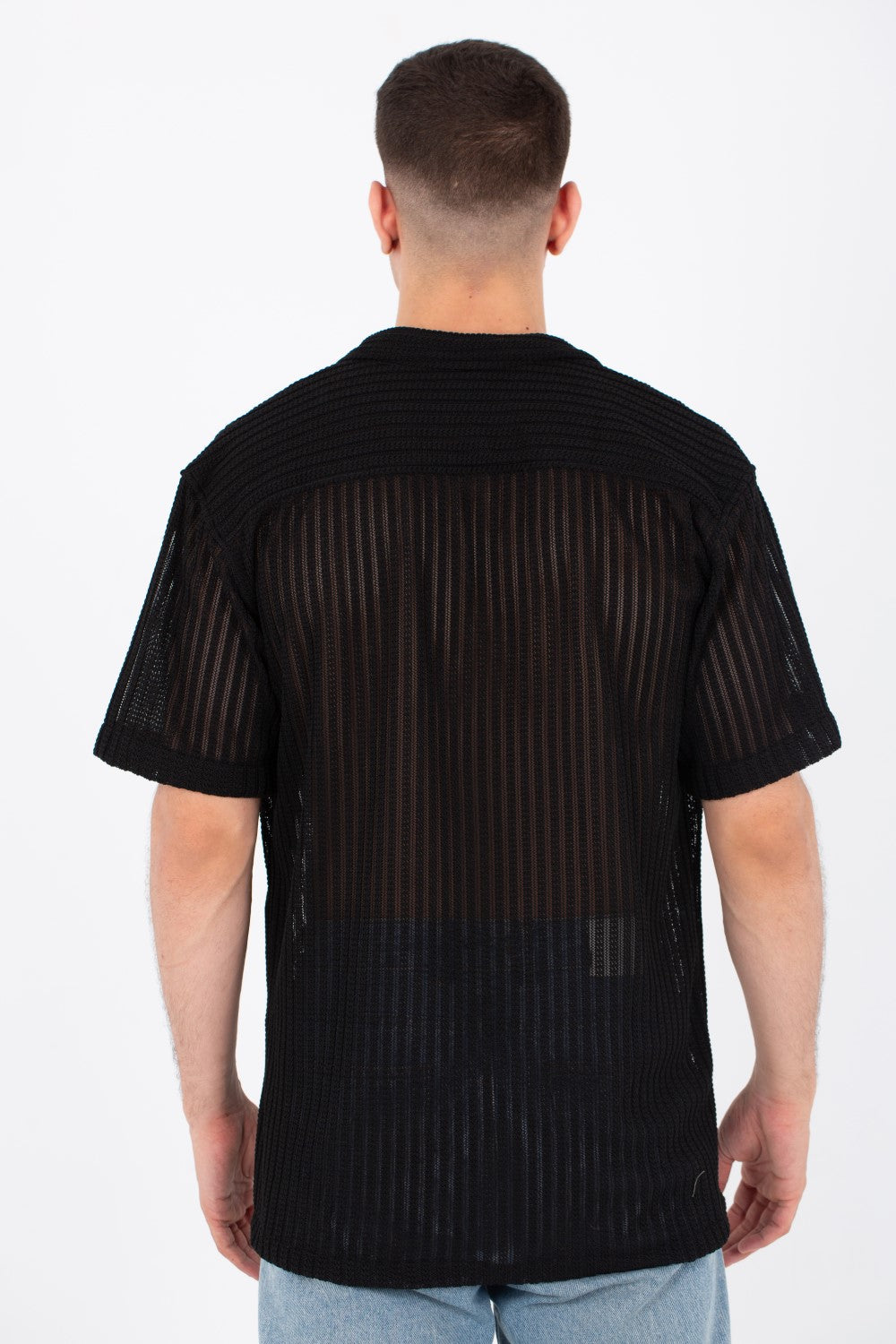 Mens Half Sleeved Slim Fit Trico Shirt With A New Trendy Cut