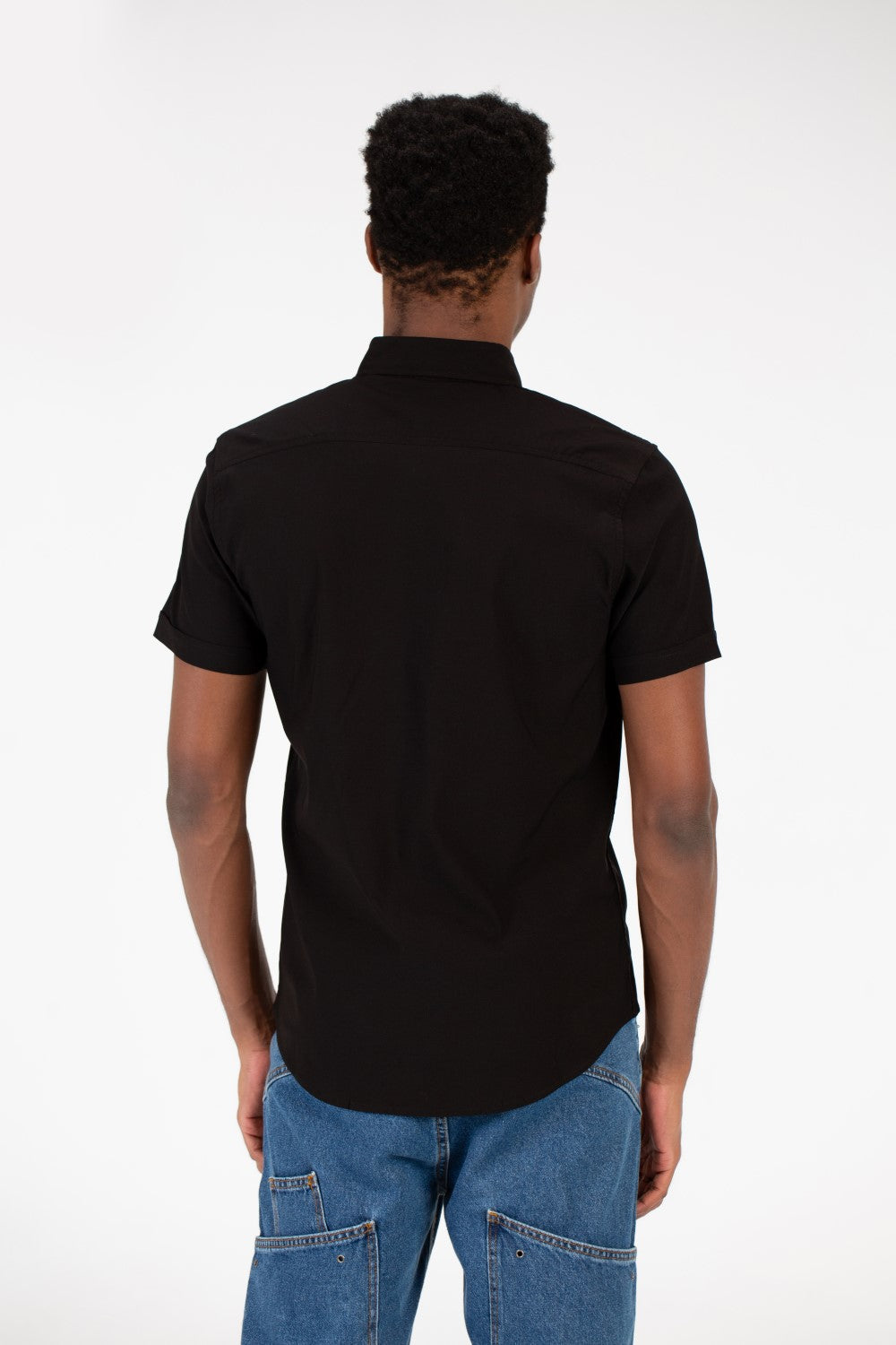 Men's Slim Fit Half Sleeve Shirt