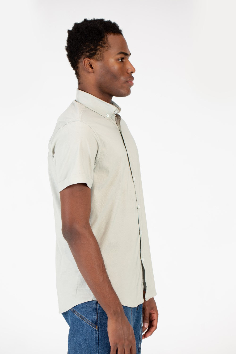 Men's Slim Fit Half Sleeve Shirt