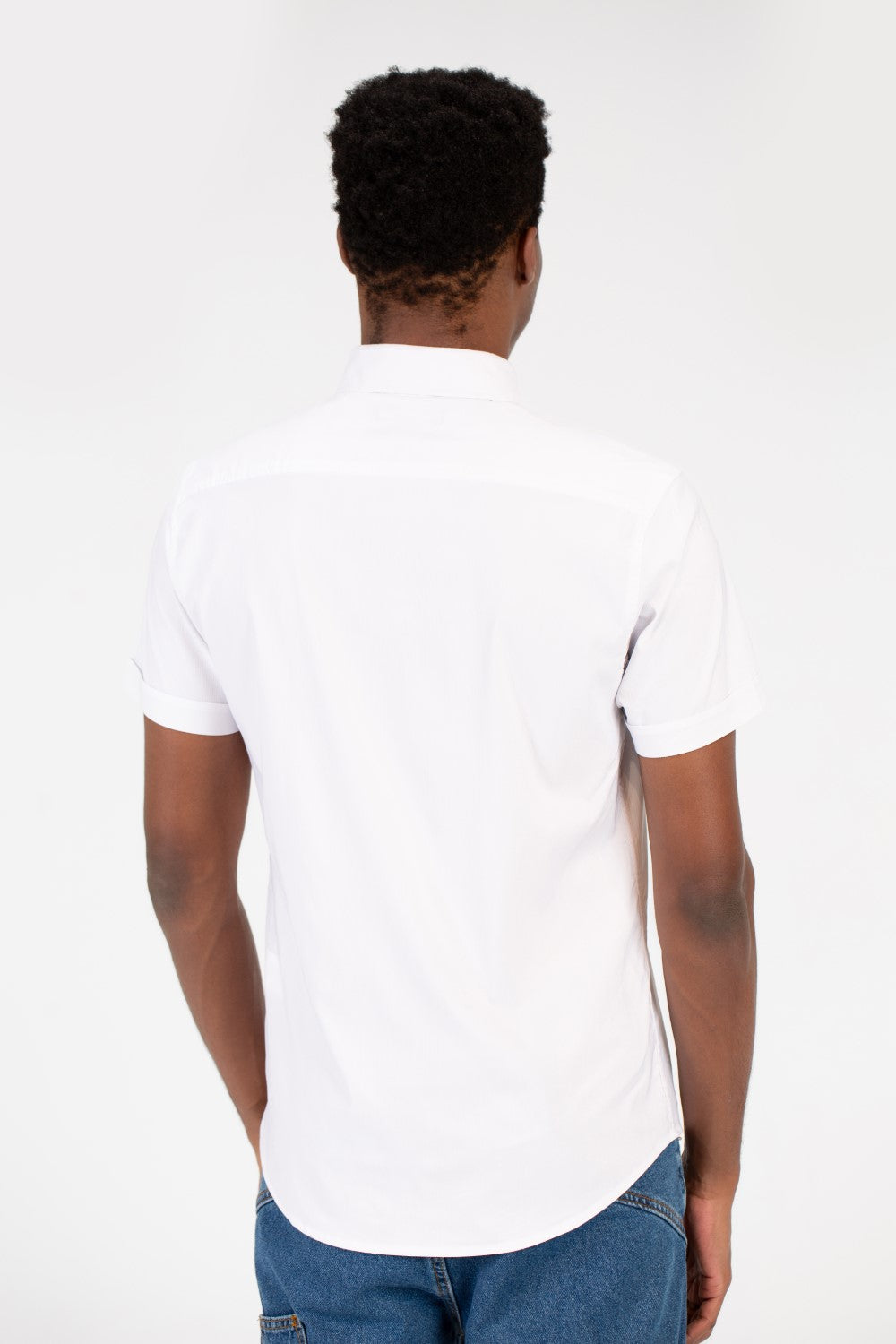 Men's Slim Fit Half Sleeve Shirt