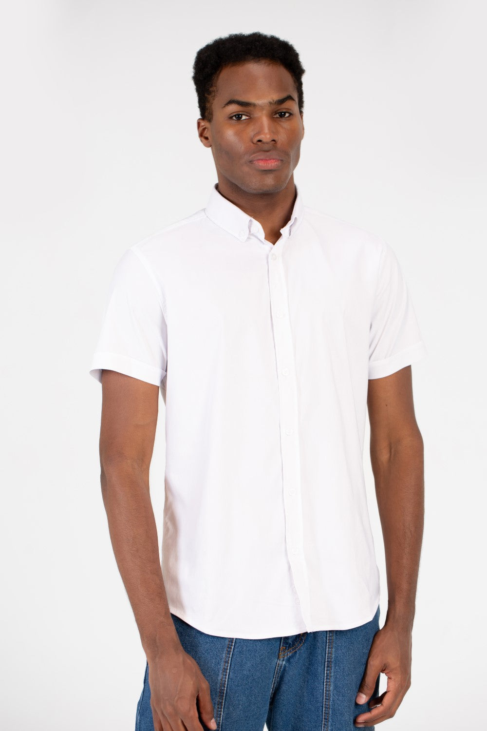 Men's Slim Fit Half Sleeve Shirt