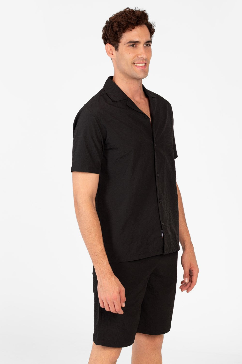 Men's Slim Fit Outfit Set Half Sleeve Shirt and Short