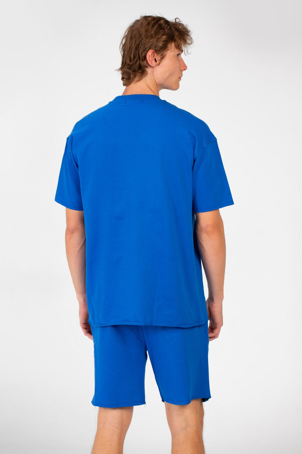 Men's Basic Outfit Modern Comfortable Short Sleeve T-Shirt and Short