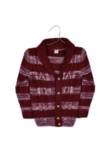 بلوفر صوف بتصميم عادي ونمط فريد للأولاد