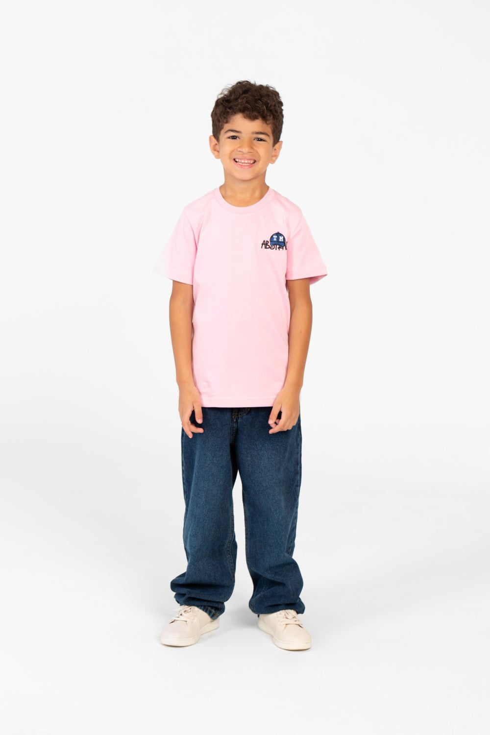 تي شيرت مطبوع بأكمام قصيرة للأولاد
