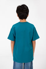 Boy's Milton Oversized T-Shirt With Front Print