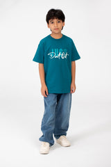 Boy's Milton Oversized T-Shirt With Front Print