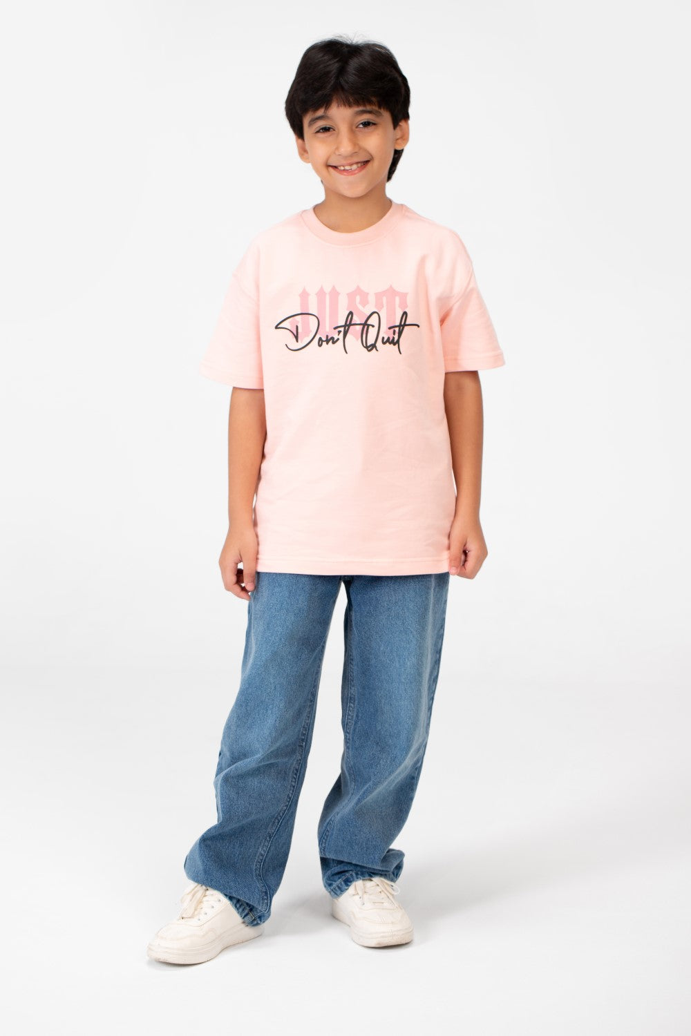Boy's Milton Oversized T-Shirt With Front Print