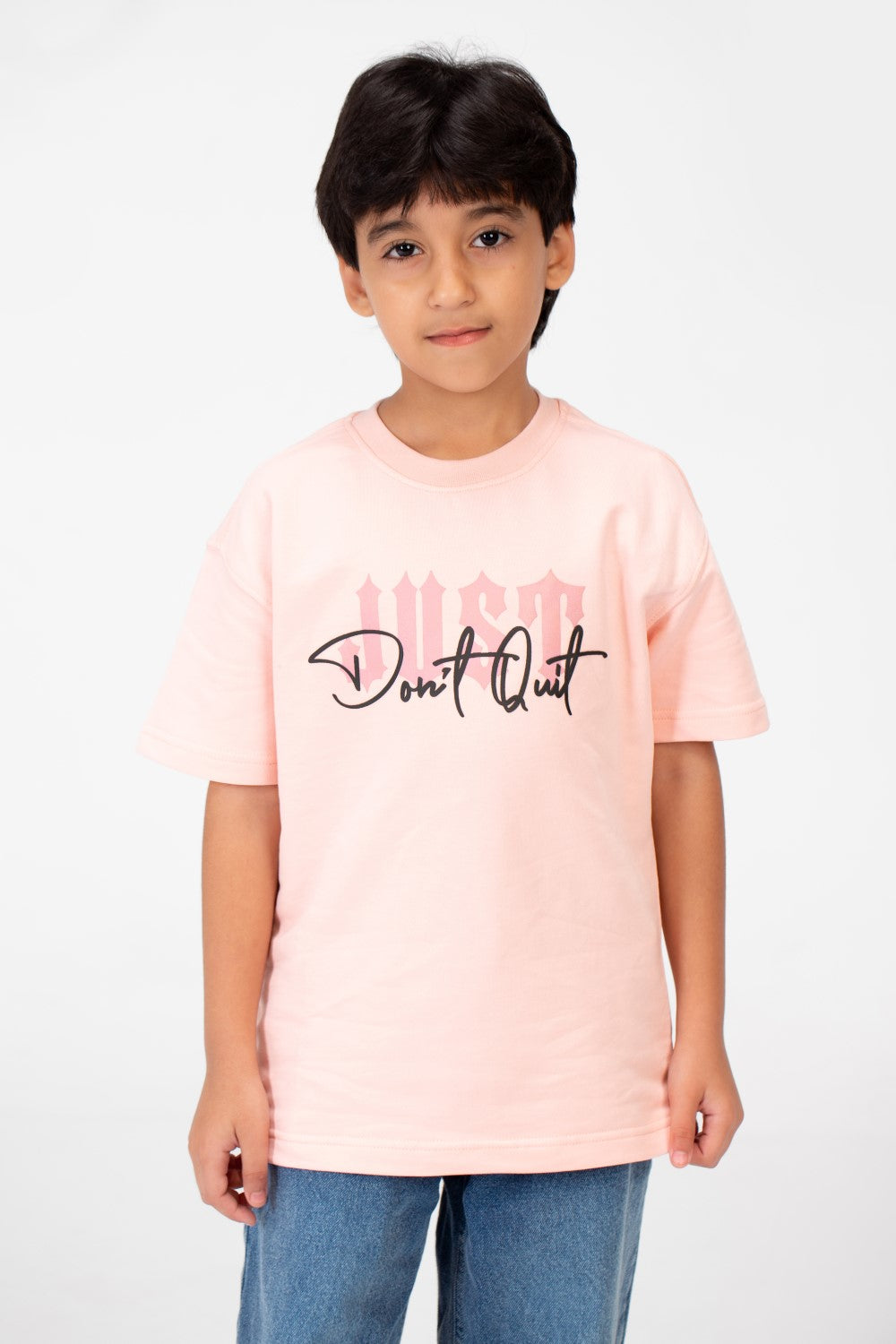 Boy's Milton Oversized T-Shirt With Front Print
