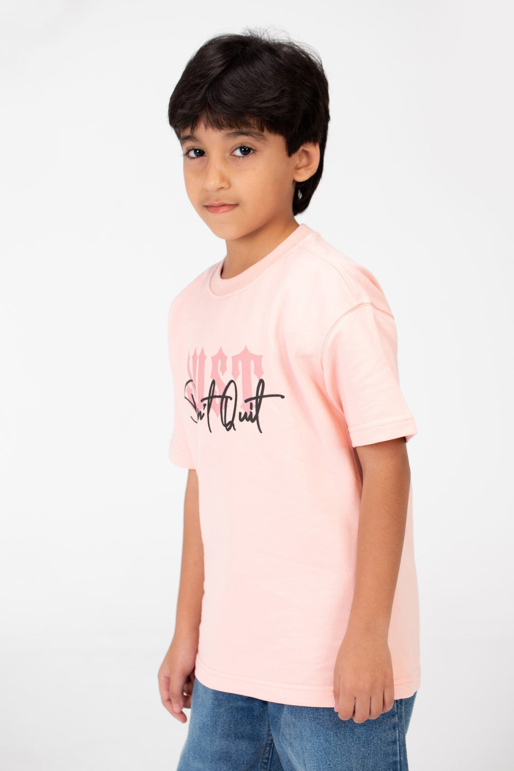 Boy's Milton Oversized T-Shirt With Front Print