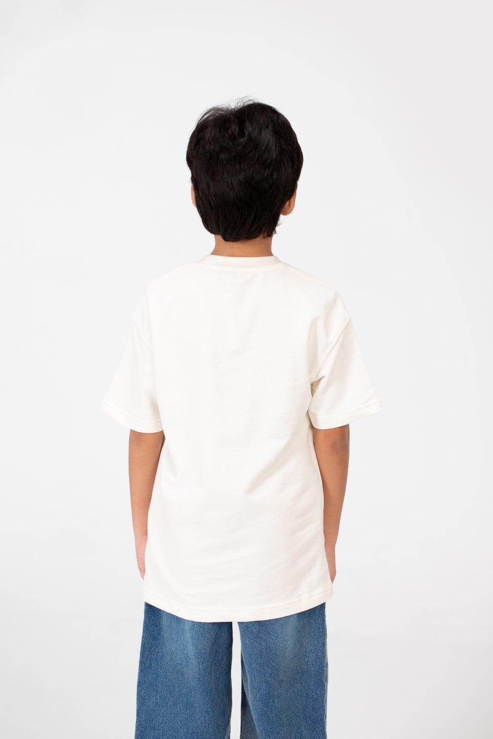 Boy's Milton Oversized T-Shirt With Front Print