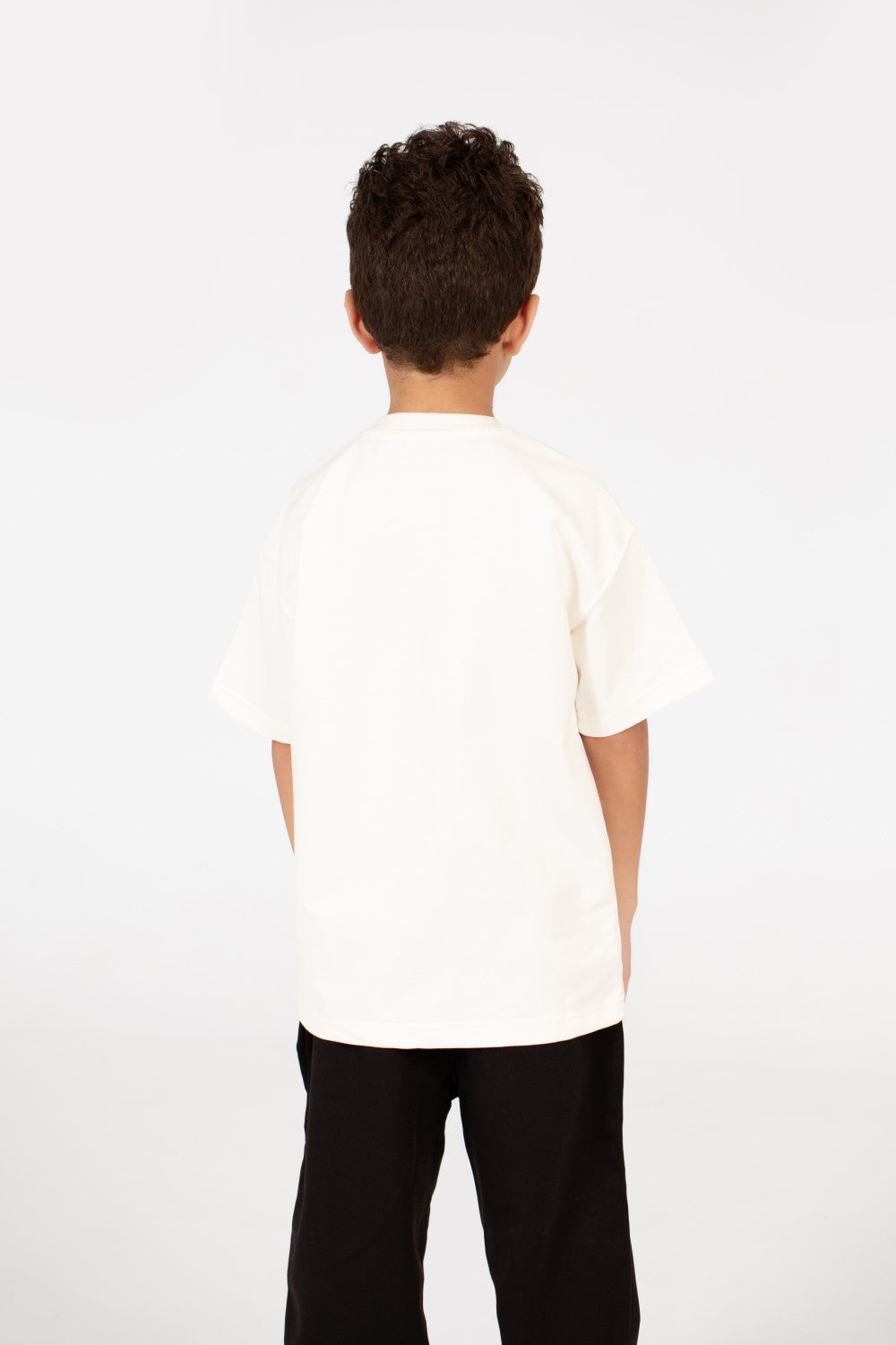 تي شيرت رجالي كبير الحجم بأكمام قصيرة وطبعة نصية