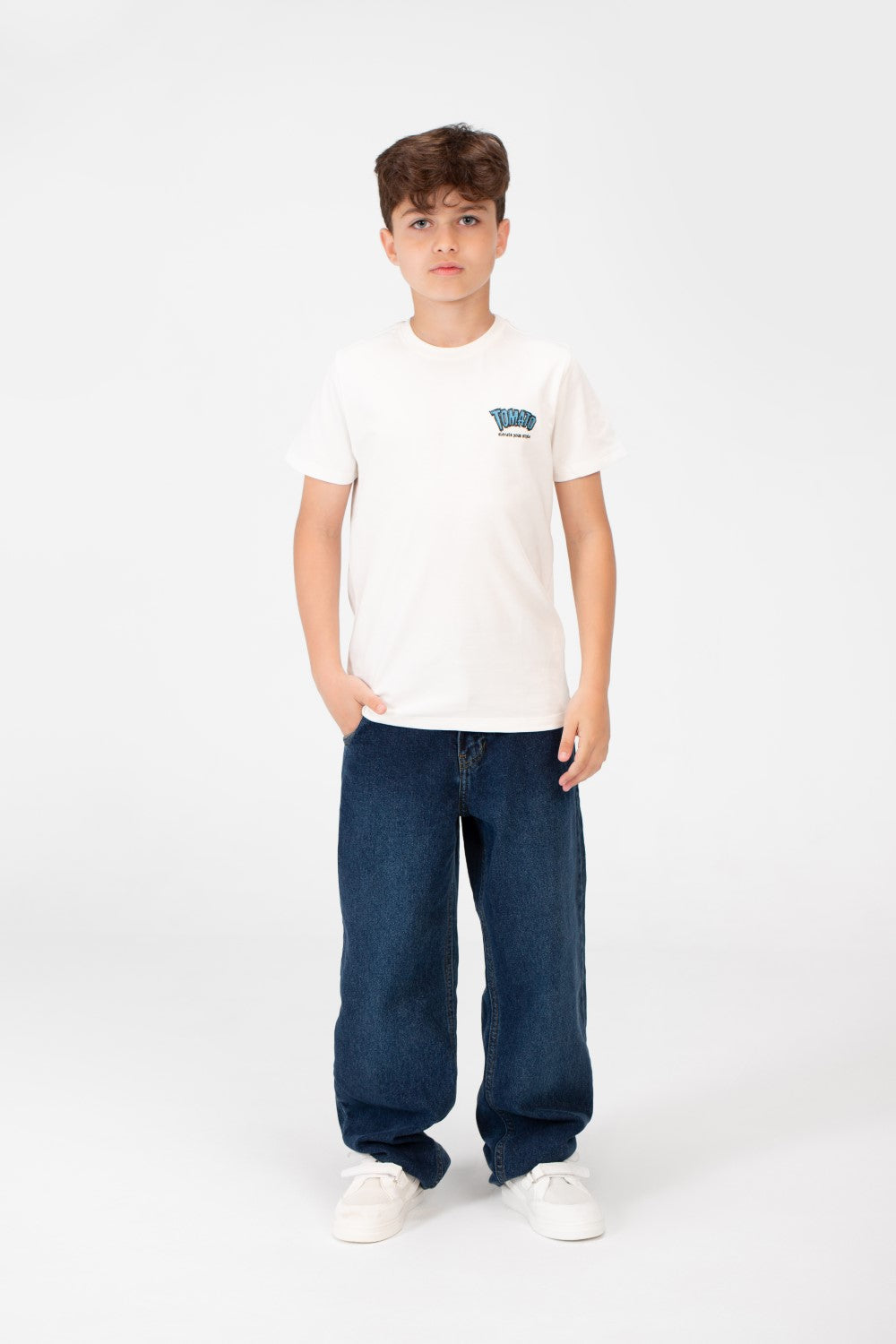 Boy's Tomato Crew Neck T-Shirt