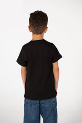 تي شيرت مطبوع بأكمام قصيرة للأولاد