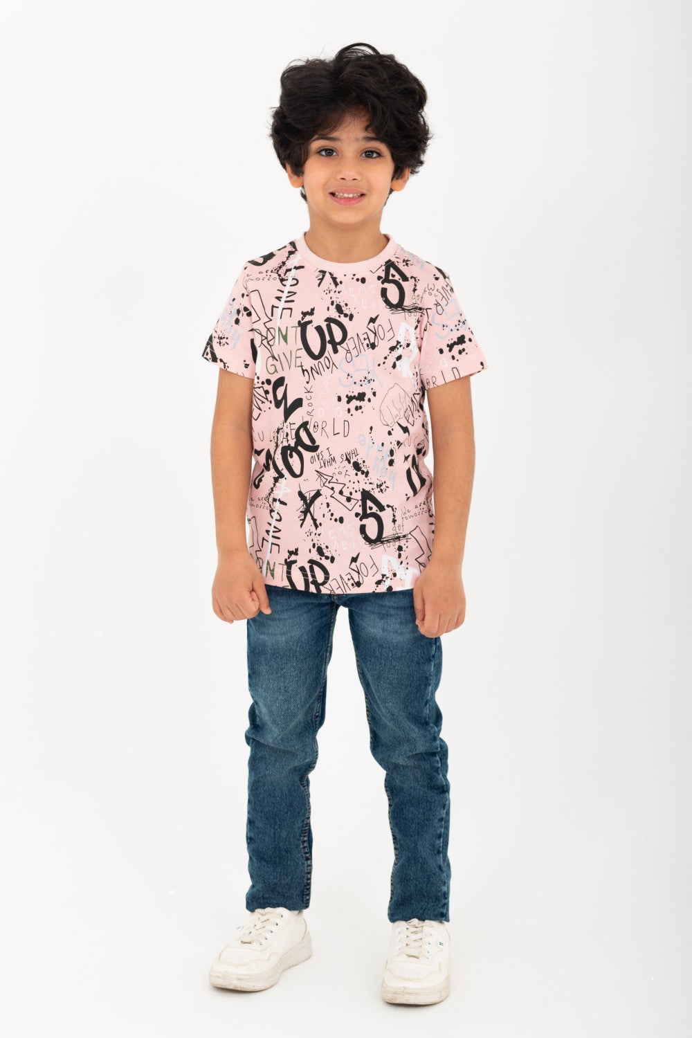 Boy's Printed T-Shirt Made Of Cotton