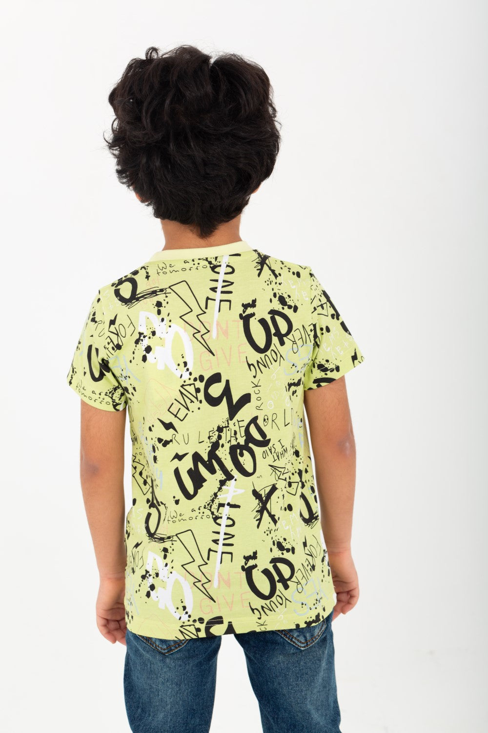 Boy's Printed T-Shirt Made Of Cotton