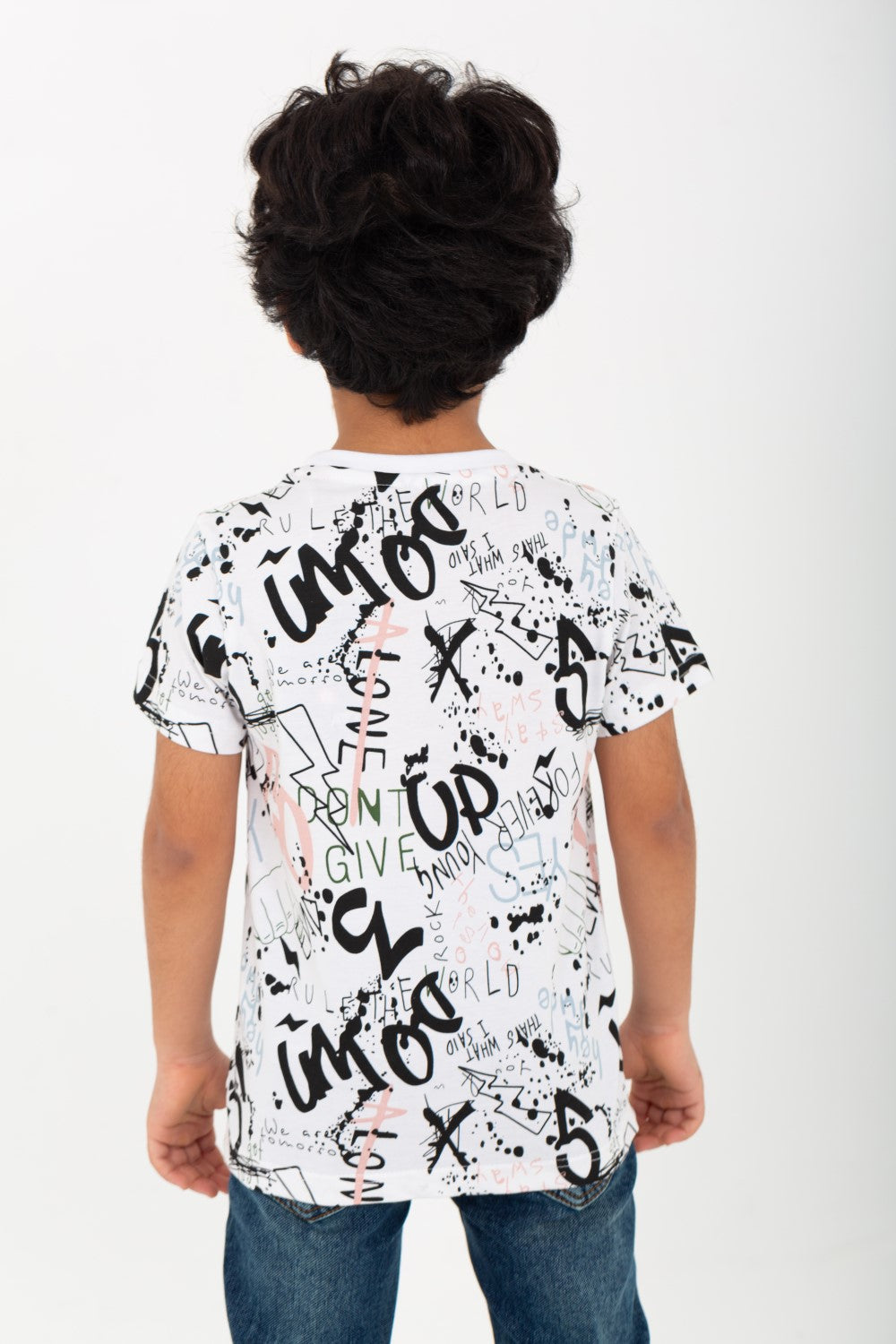 Boy's Printed T-Shirt Made Of Cotton