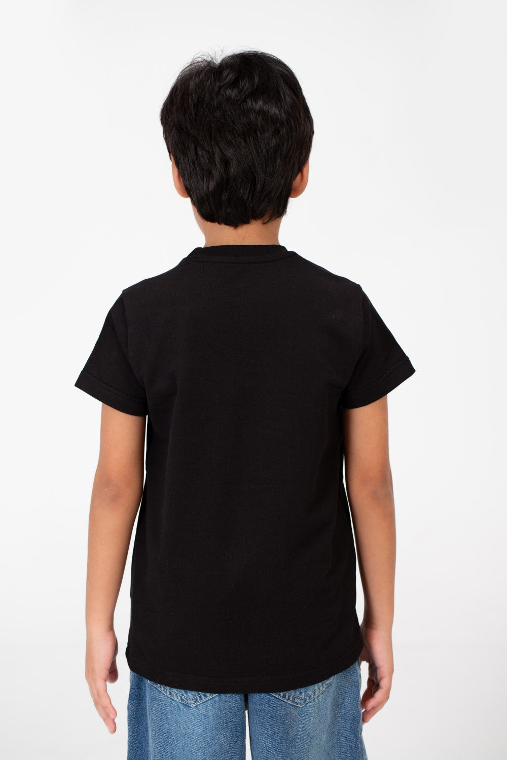 Boy's Milton Printed Half Sleeve T-Shirt
