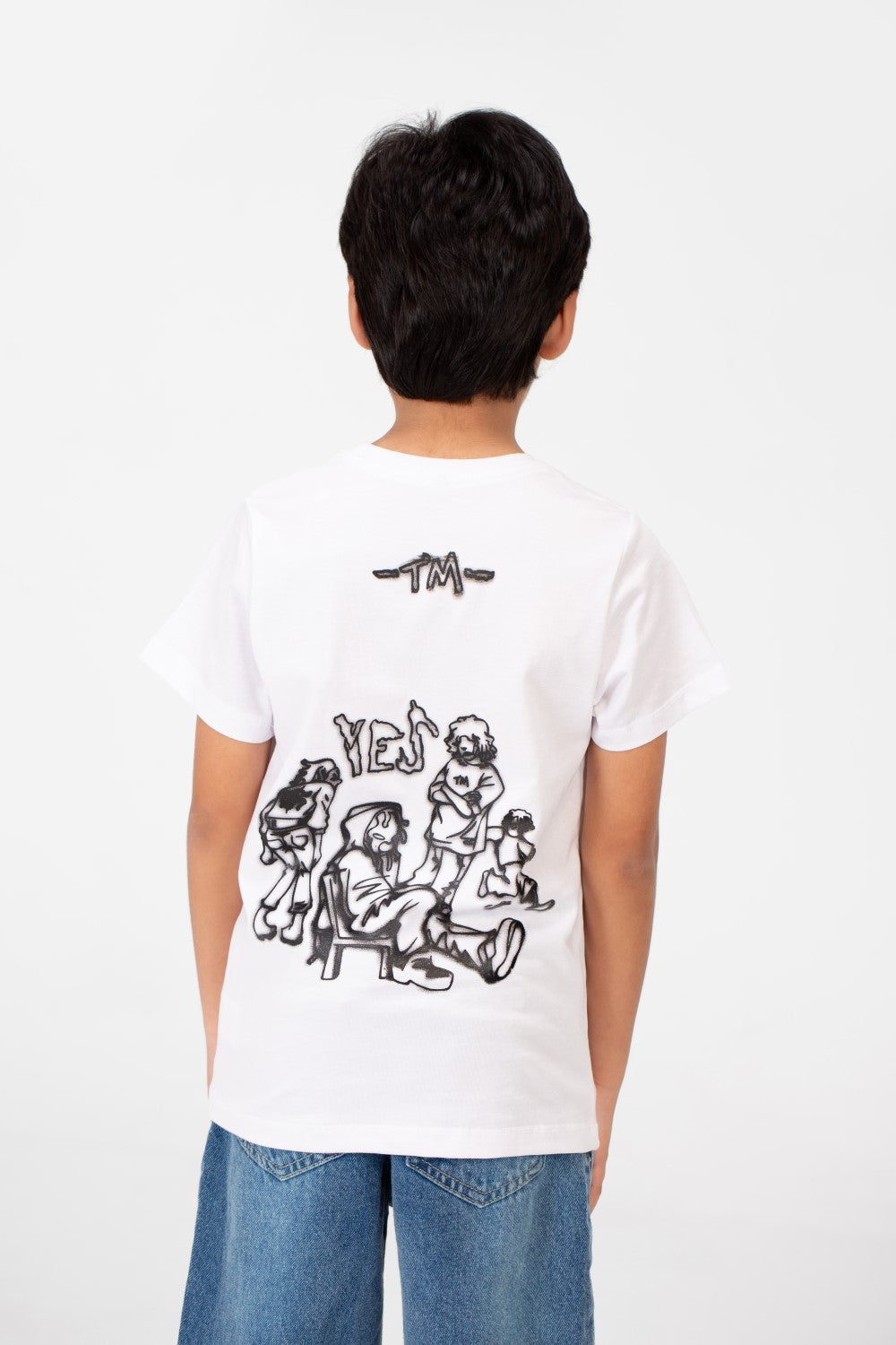 Boy's Tomato Printed Half Sleeve T-Shirt