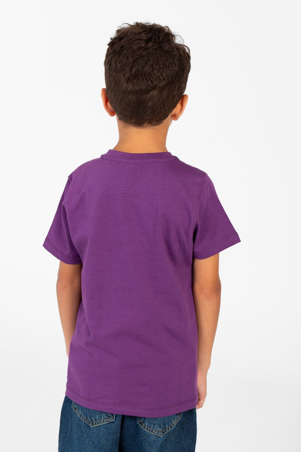 Boy's Crew Neck Printed T-Shirt