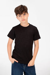 تي شيرت عصري للأولاد بنصف كم