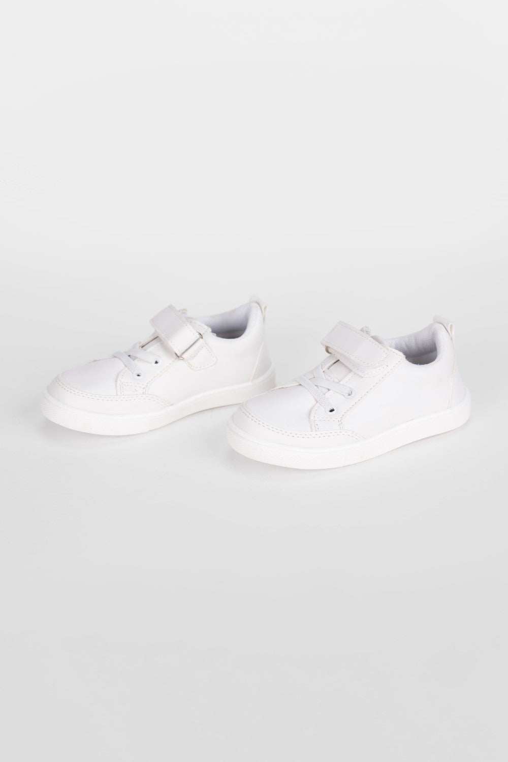 Boy's Flat Sole Faux Leather Sneaker Shoes With Unique Style