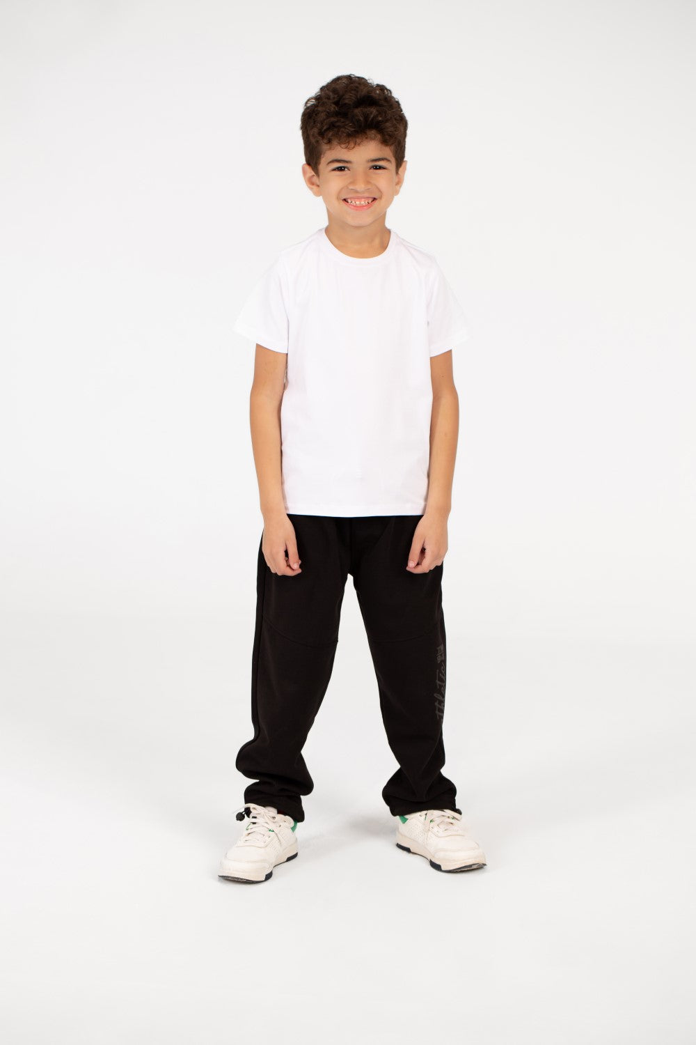 تي شيرت أساسي للأولاد بنصف كم