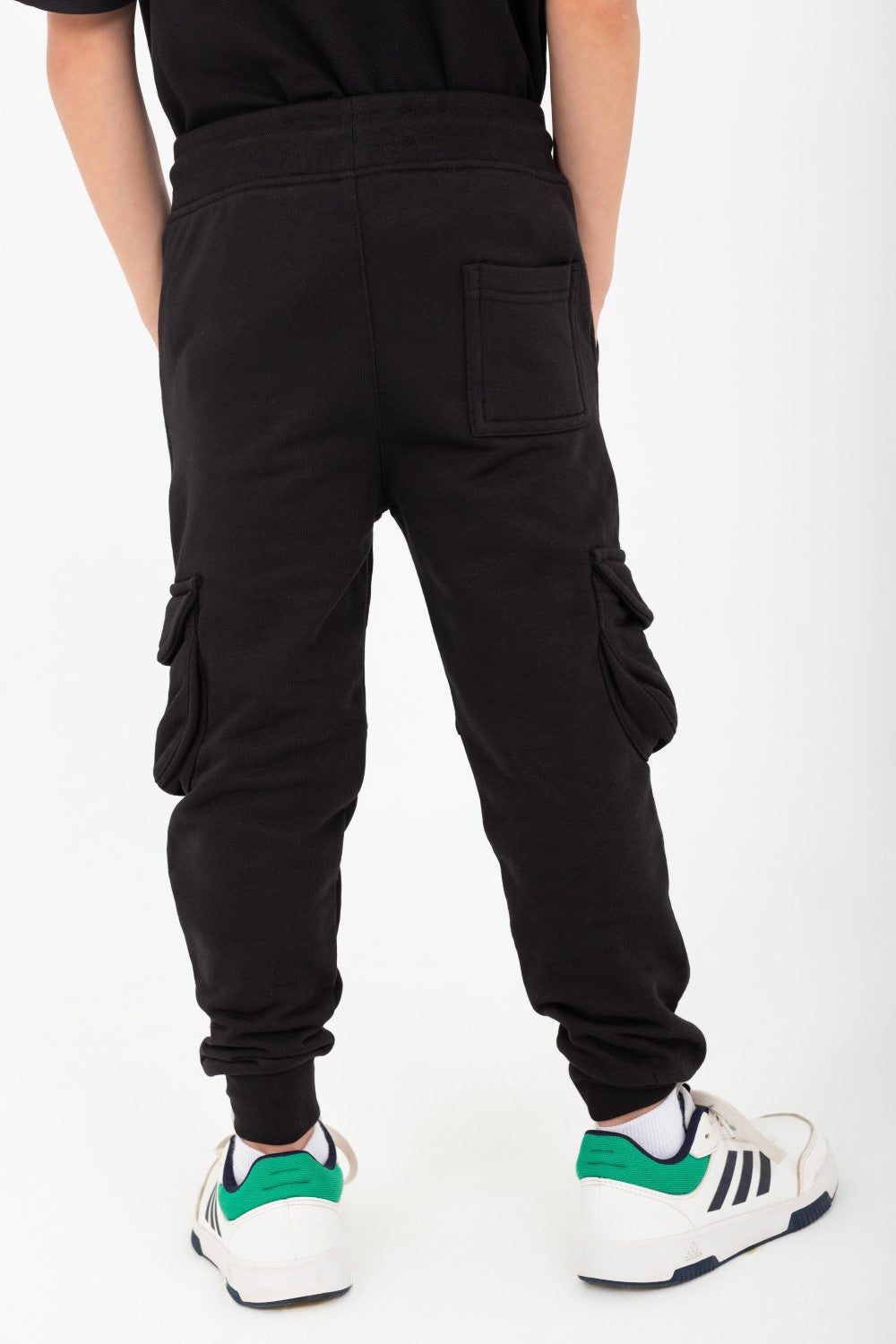 Boy's Elastic Waist Comfortable Sweatpants With Pockets
