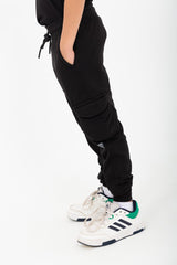 Boy's Elastic Waist Comfortable Sweatpants With Pockets