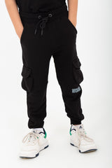 Boy's Elastic Waist Comfortable Sweatpants With Pockets