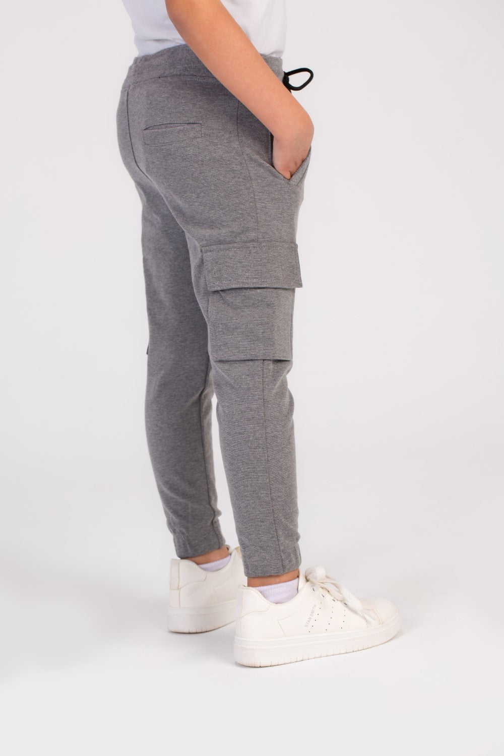 Boy's Slim Fit Unique Cut Basic Sports Baggy Sweatpants Perfect For Workouts Or Casual Days Out