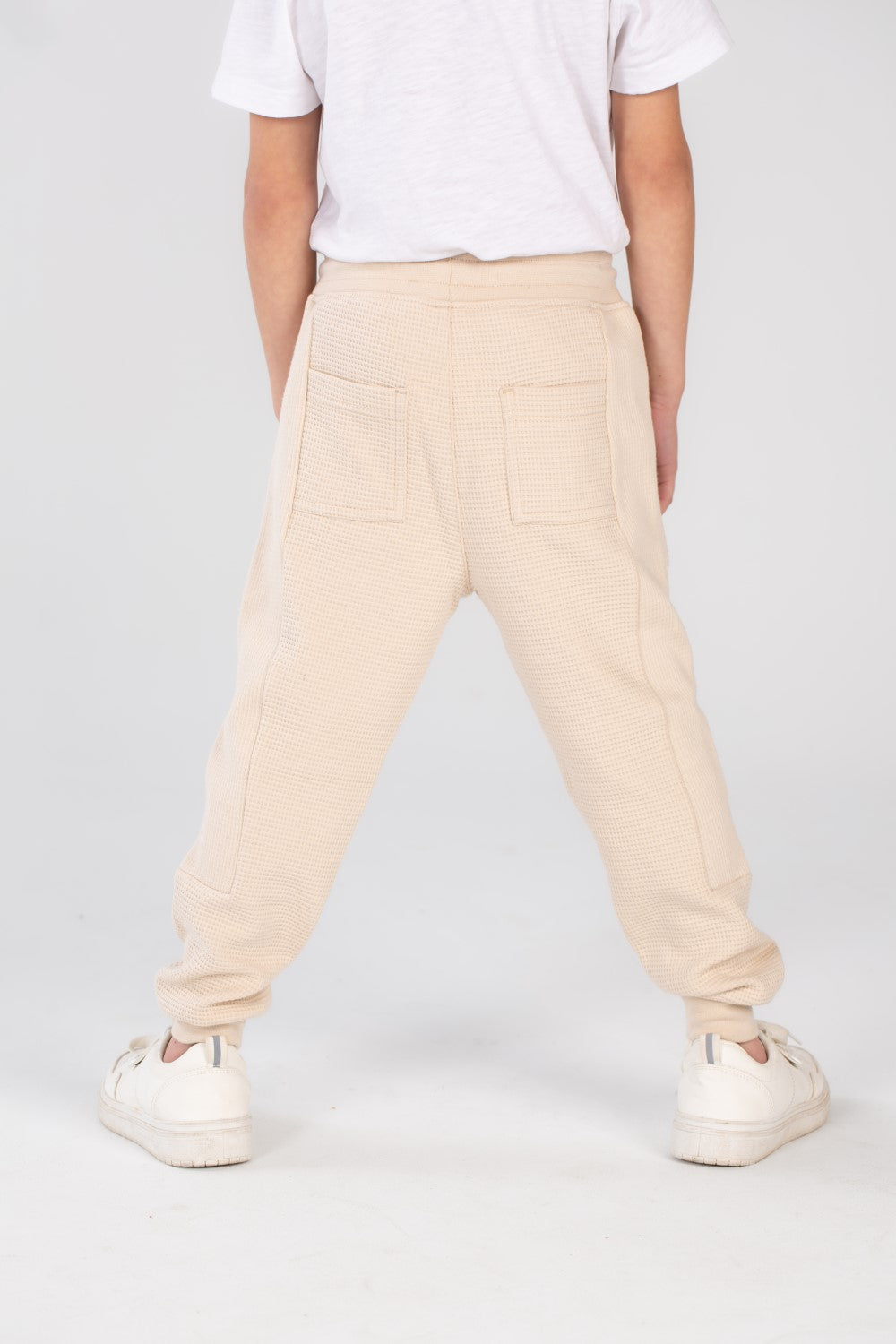 Boy's Slim Fit Sports Unique Cut Basic Baggy Sweatpants