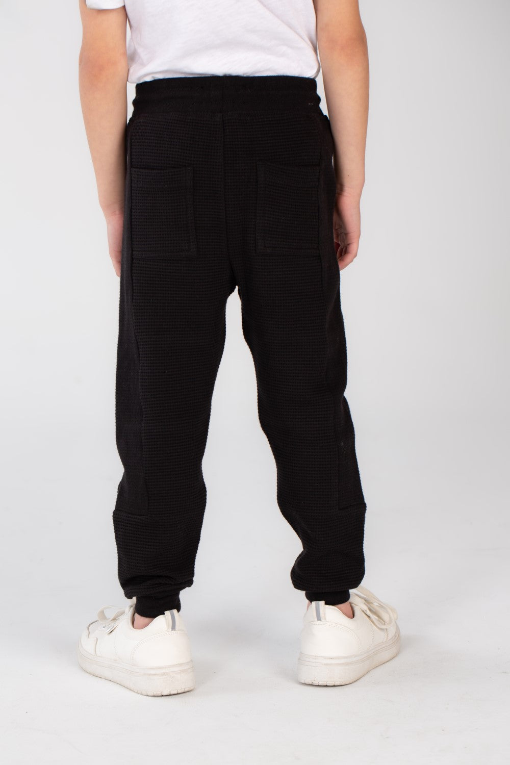 Boy's Slim Fit Sports Unique Cut Basic Baggy Sweatpants
