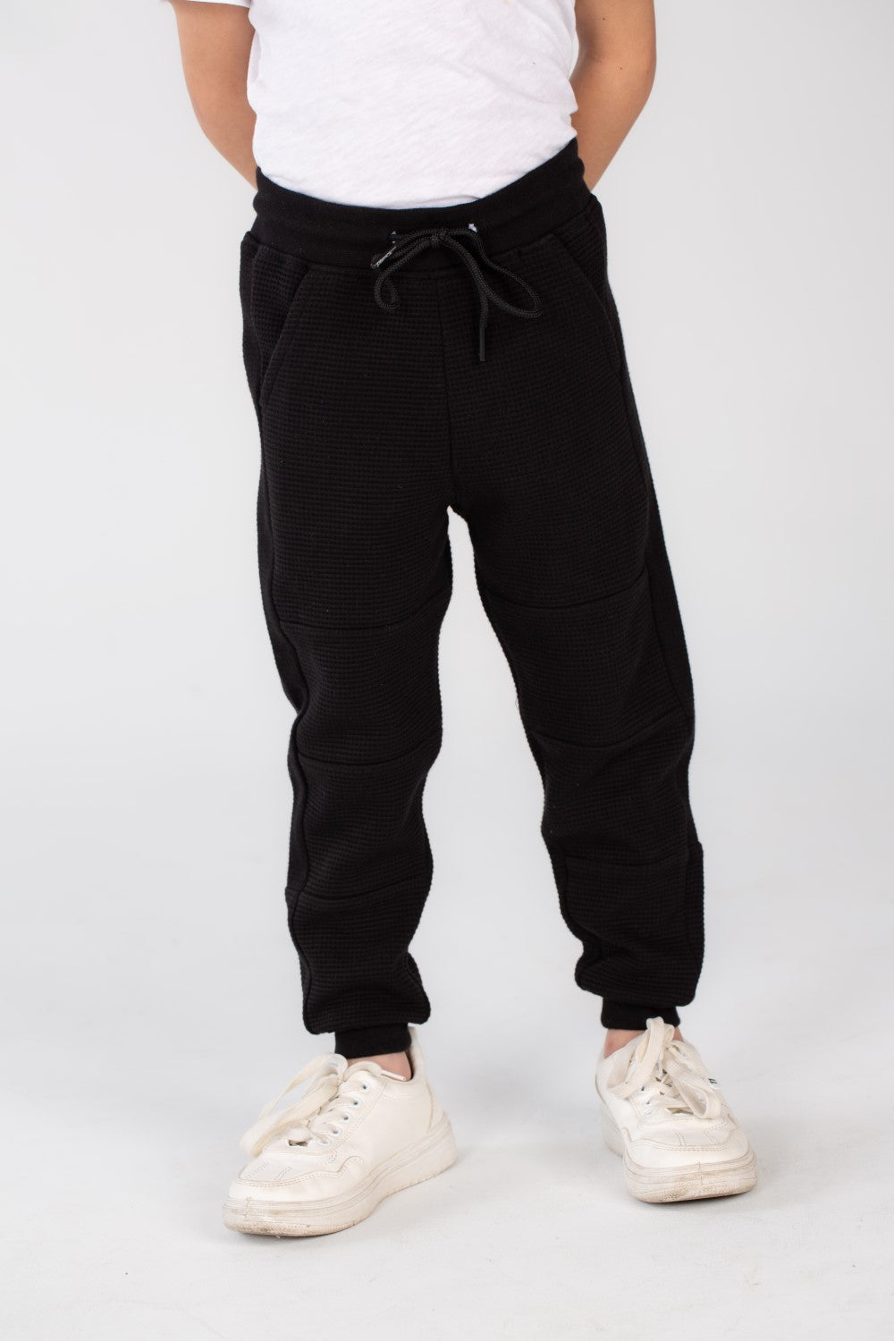 Boy's Slim Fit Sports Unique Cut Basic Baggy Sweatpants