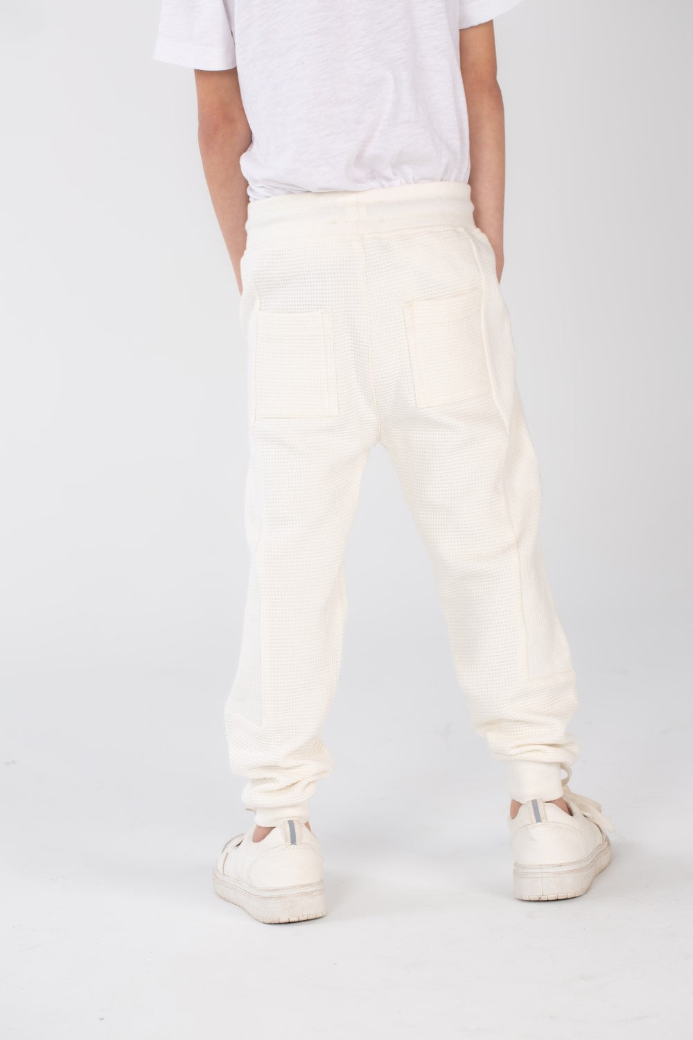 Boy's Slim Fit Sports Unique Cut Basic Baggy Sweatpants