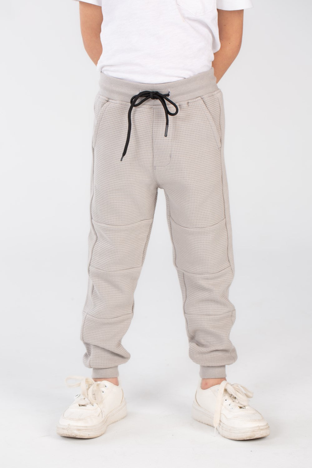 Boy's Slim Fit Sports Unique Cut Basic Baggy Sweatpants